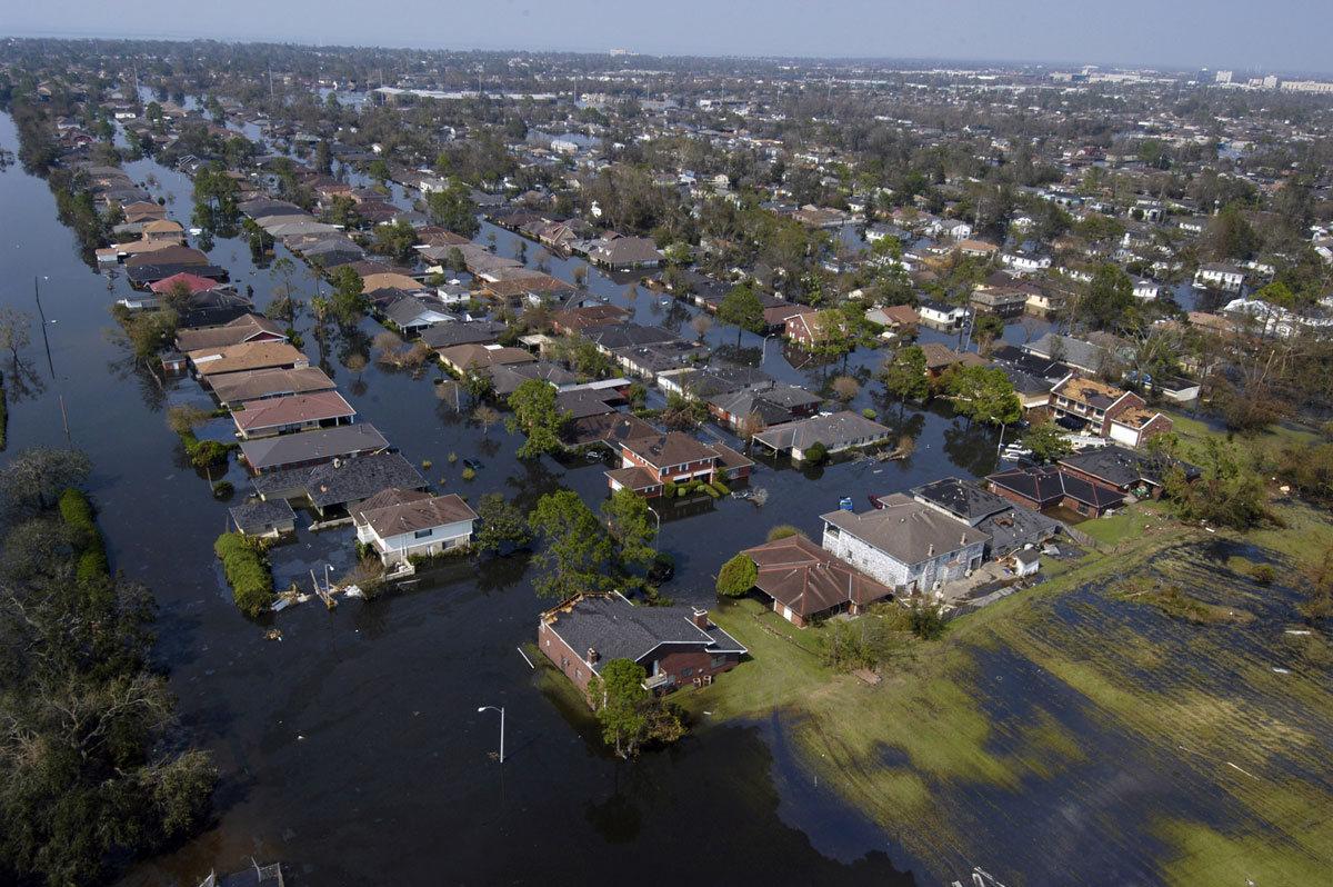 Flood during Hurricane Katrina