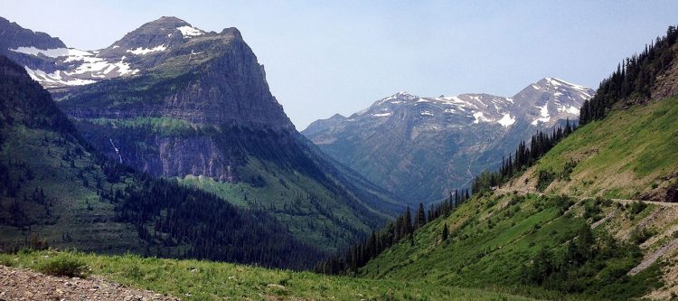 Image of mountain range in canada