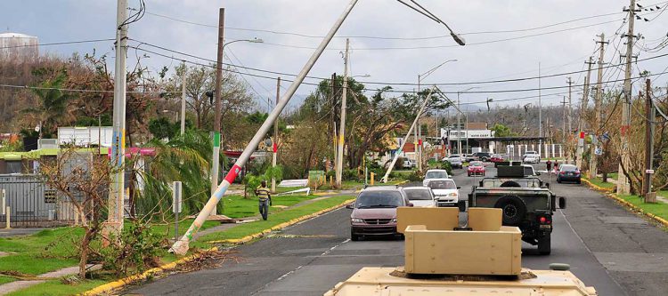 Puerto Rico Hurricane distruction