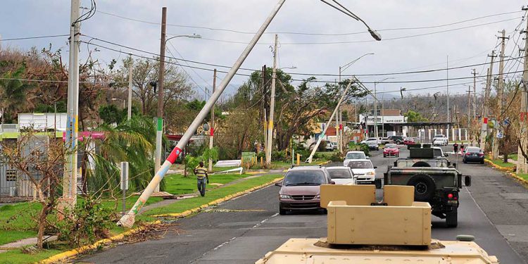 Puerto Rico Hurricane distruction