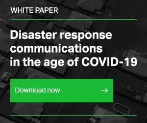 Ad for COVID-19 Communications White Paper for Law Enforcement readers