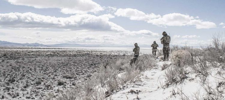 Soldiers operating off the grid in austere environment